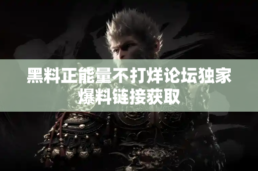 黑料正能量不打烊论坛独家爆料链接获取 黑料正能量不打烊论坛独家爆料链接获取