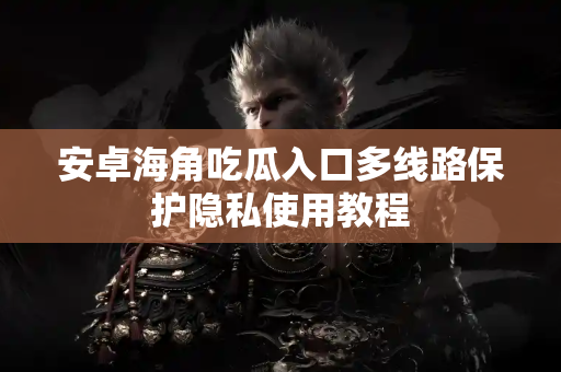 安卓海角吃瓜入口多线路保护隐私使用教程